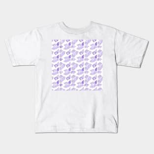 Hidden Within The Jungle Ferns Abstract Pattern (MD23SMR014d) Kids T-Shirt